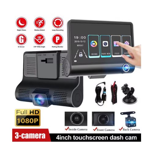 Ouabahas™ - DriveVision 360 Pro : Capturez chaque instant de la route avec clarté, sécurité et style !