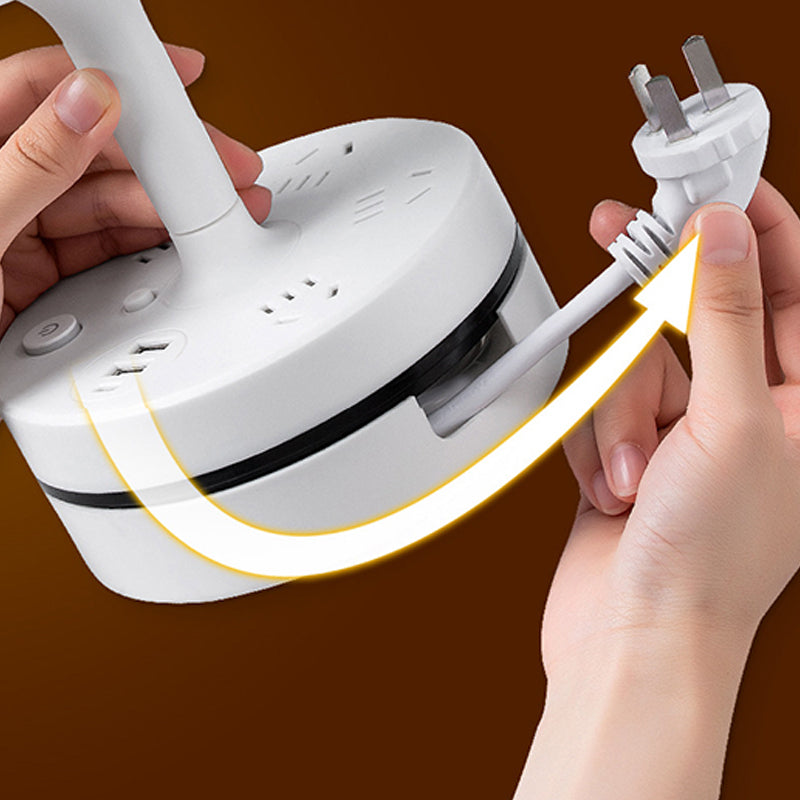 Ouabahas™ - Lampe de chevet avec prises et ports USB