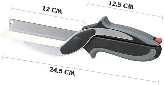 OUABAHAS™ - CleverSlice 2-en-1 : Révolutionnez Votre Découpe avec Style et Simplicité