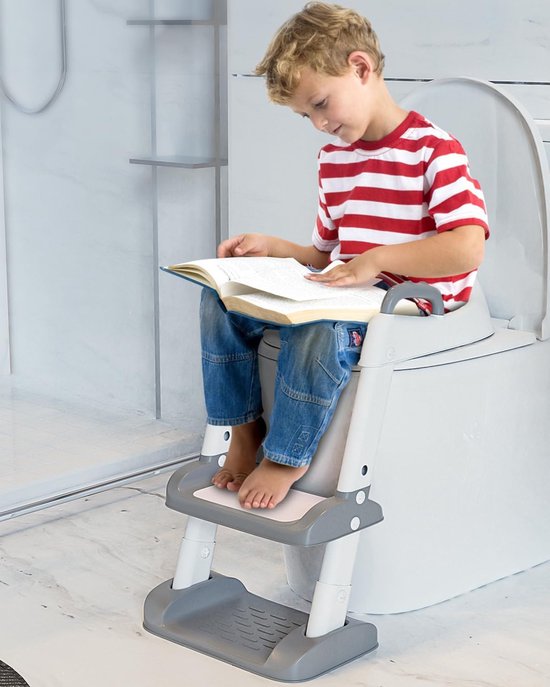 OUABAHAS™ - PotyStep : Le Siège WC Évolutif pour Petits Héros