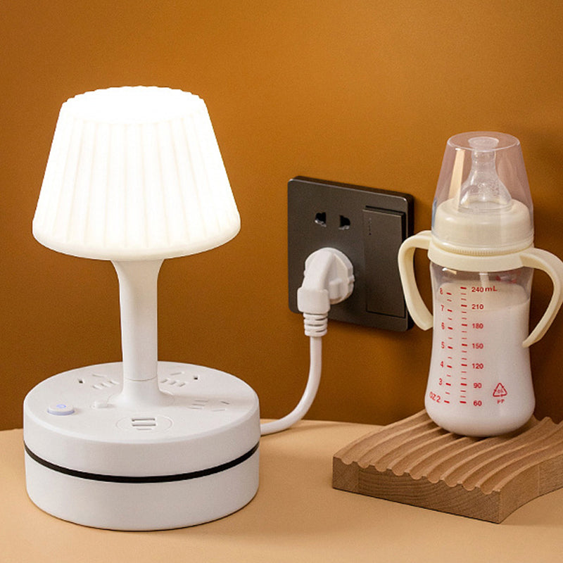 Ouabahas™ - Lampe de chevet avec prises et ports USB