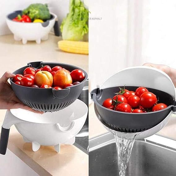 ouabahas™ - Cut&Drain : L’Allié Parfait pour une Cuisine Rapide et Propre 🥕🍽️