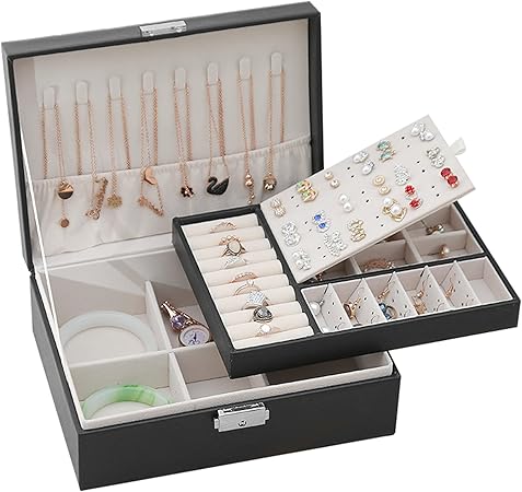 Ouabahas™ - Velvet Luxe : Coffret Bijoux Élégance