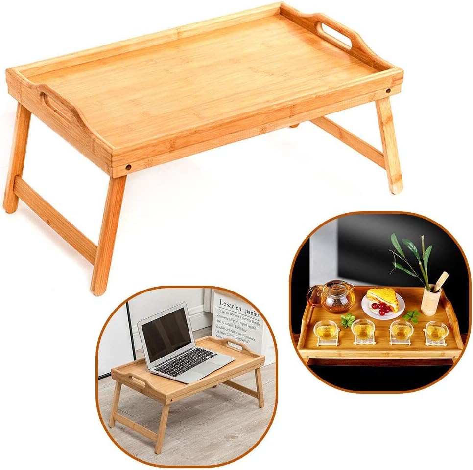 Ouabahas™ - BambooEase : Le Plateau Multifonction pour Votre Confort au Quotidien
