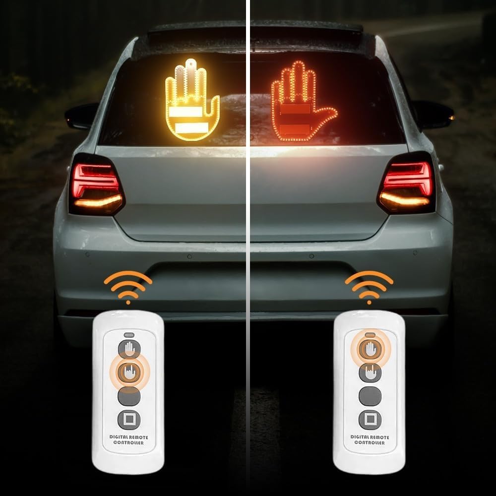 LumiDoigt™ – Exprimez-vous au volant avec style ! 🚗💡