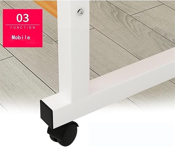 Ouabahas™ - RolloDesk : Le Bureau Mobile et Réglable pour Un Confort Sur Mesure !