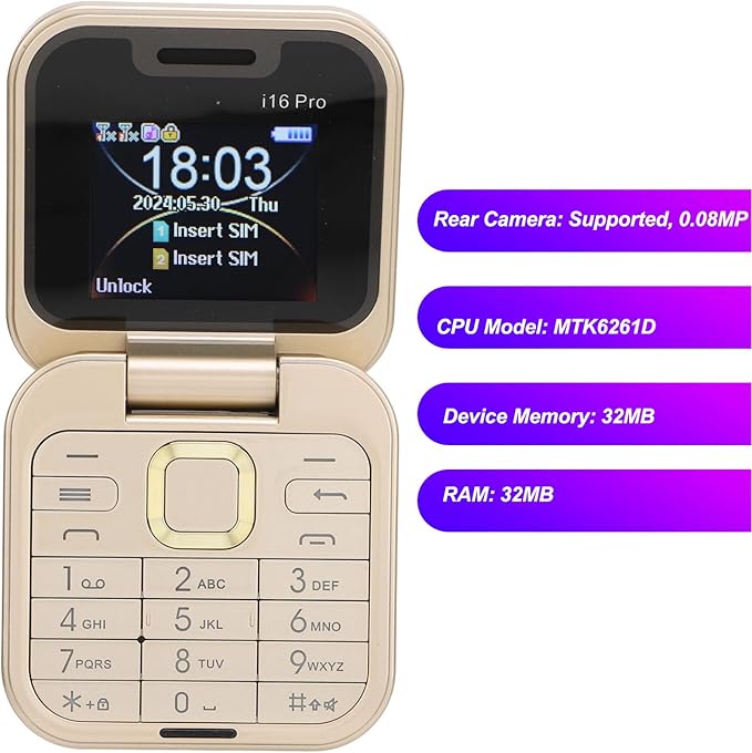 OUABAHAS™ - Servo i16 Pro – Le Téléphone Pliable Intelligent, Simple et Élégant 📱✨