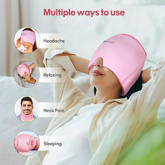 OUABAHAS™ - ZenCool™ - Bonnet Thérapeutique Anti-Migraine
