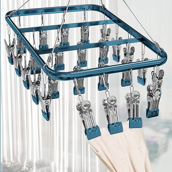 Ouabahas™ - ClipDry Pro : le séchoir résistant et polyvalent pour sécher vos vêtements en toute sérénité !