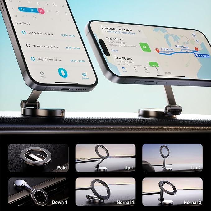 OUABAHAS™ - MagniDrive 360° : Le support qui tient la route... et votre téléphone !