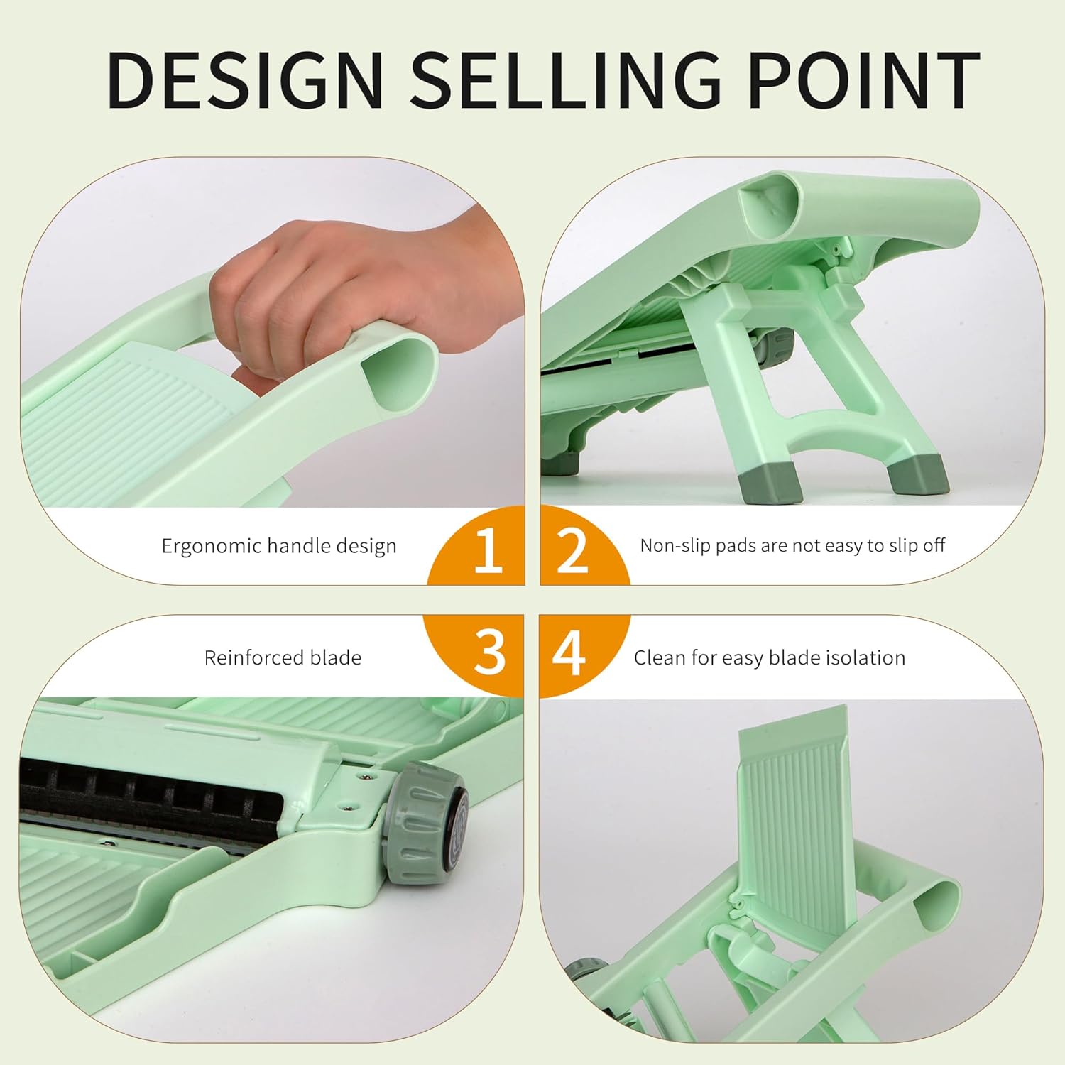 OUABAHAS™ - ChefCoup'Pro – Mandoline de Précision