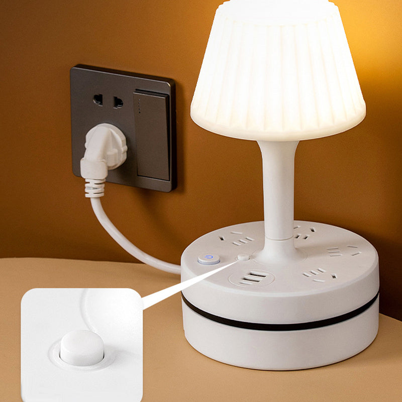 Ouabahas™ - Lampe de chevet avec prises et ports USB