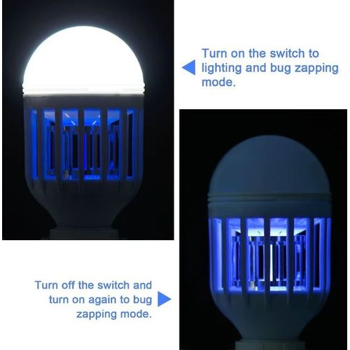 OUABAHAS™ - ZeniLight : ’Ampoule LED Intelligente qui Éclaire et Élimine les Moustiques ! 🦟💡