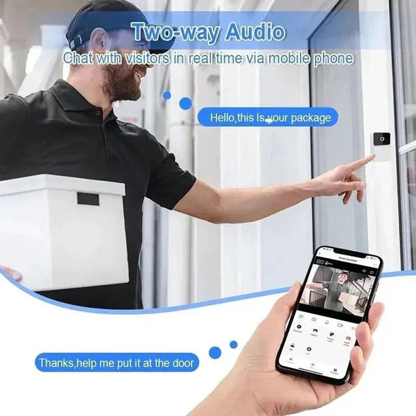 OUABAHAS™ - 🔔 SmartGuard™ Vision — La sonnette qui vous voit, vous parle et vous protège !