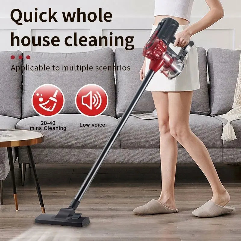 PowerClean™ 4-en-1 : L’aspirateur ultra-performant pour un nettoyage sans effort ! 🌀✨