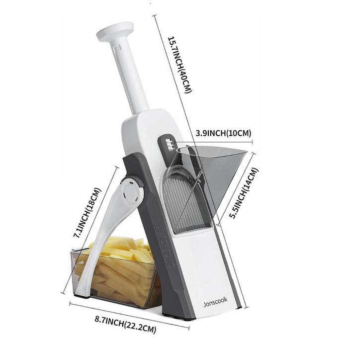 Slicer Pro 360° – La Mandoline Réglable Qui Révolutionne Votre Cuisine ! 🥒🔪