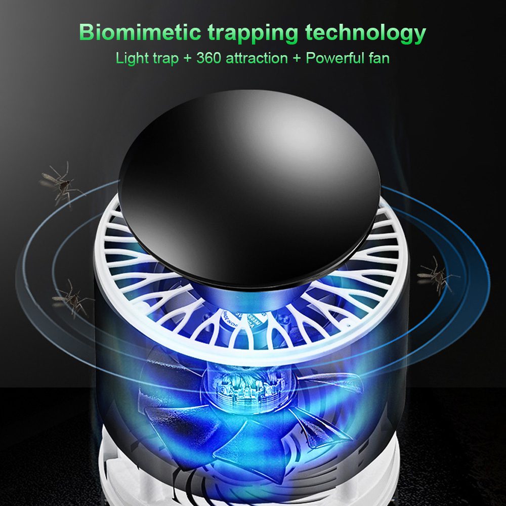 OUABAHAS™ - LumiTrap :🌙 Piège Anti-Moustique Électronique : Douce nuit, sans piqûres !