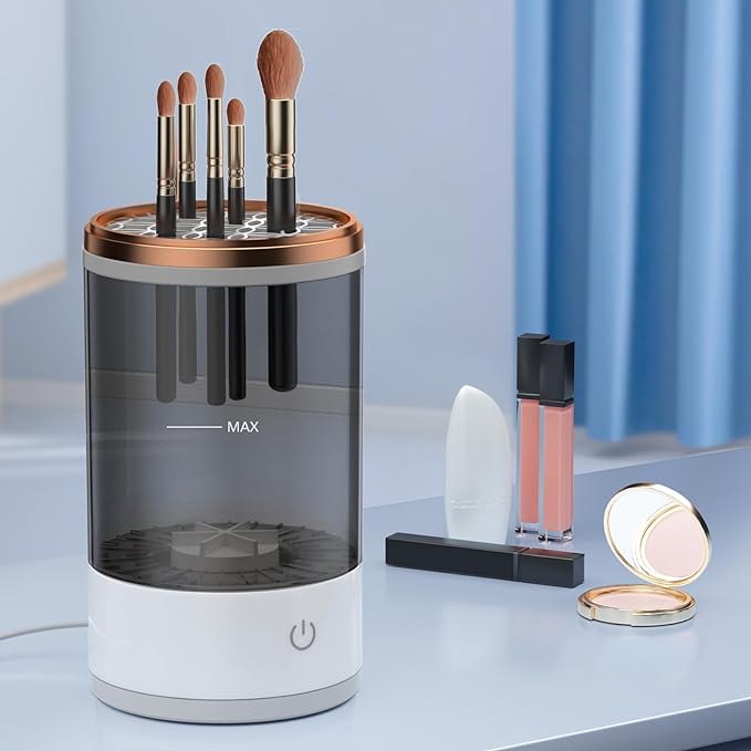 Ouabhas™ - SonicClean Pro : Le Nettoyeur de Pinceaux Ultime pour une Beauté Parfaite