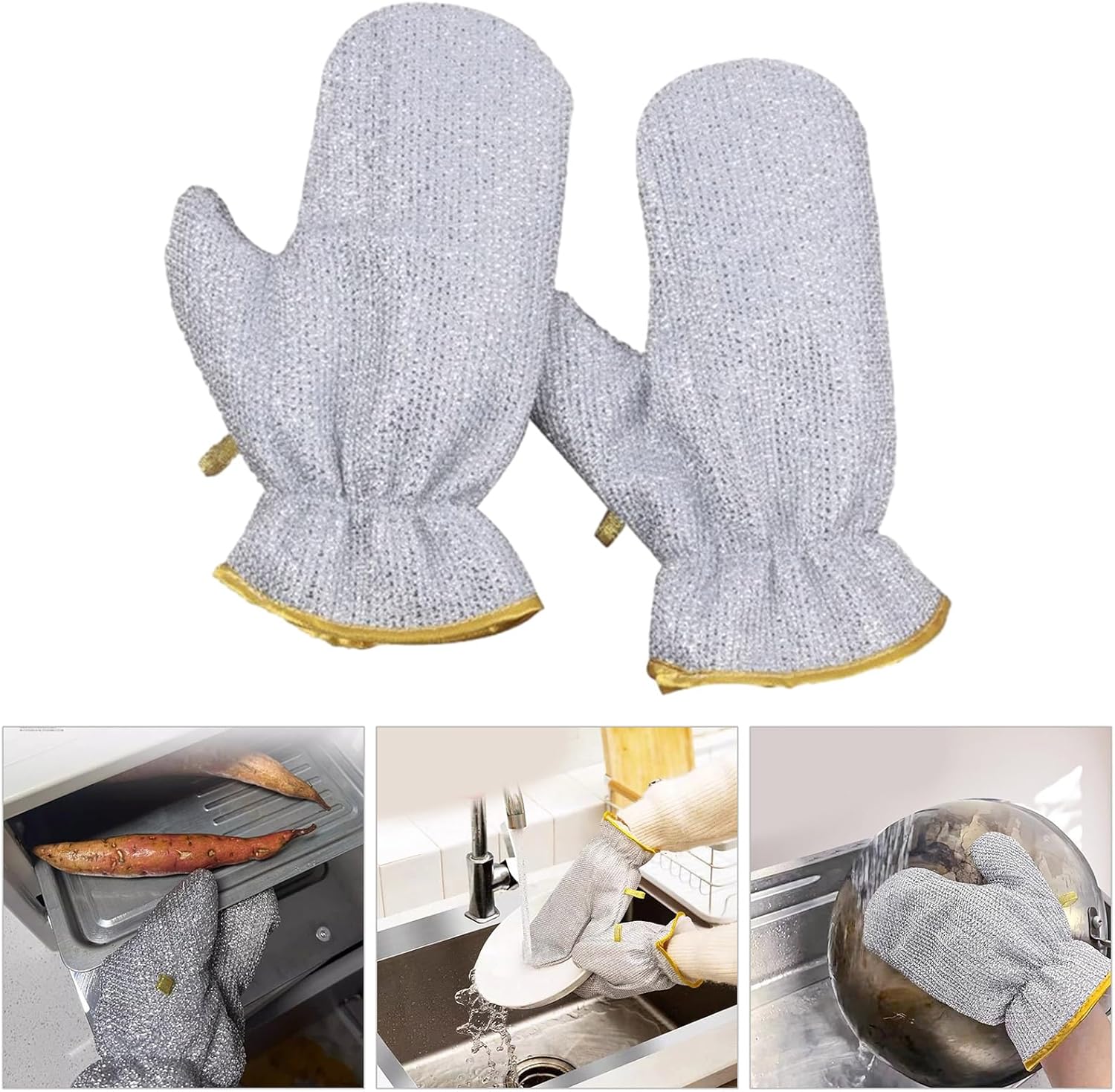 Ouabahas™ - SilverGuard Bamboo Dish-Pro Gloves