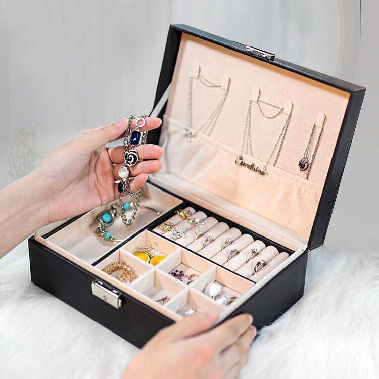 Ouabahas™ - Velvet Luxe : Coffret Bijoux Élégance