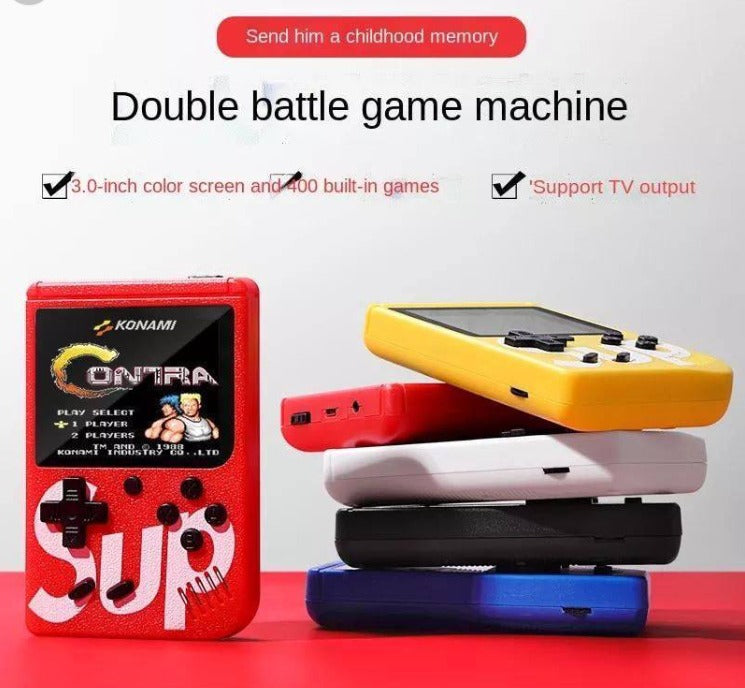ouabahas™ - RetroFun : Console de jeux rétro portable avec 400 classiques intégrés 🎮