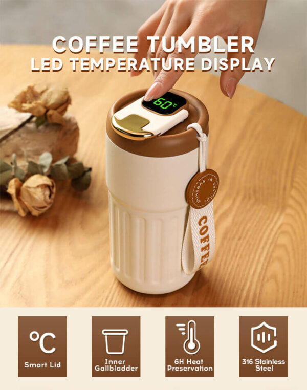 OUABAHAS™ - SmartThermo – Votre Boisson Toujours à la Bonne Température !