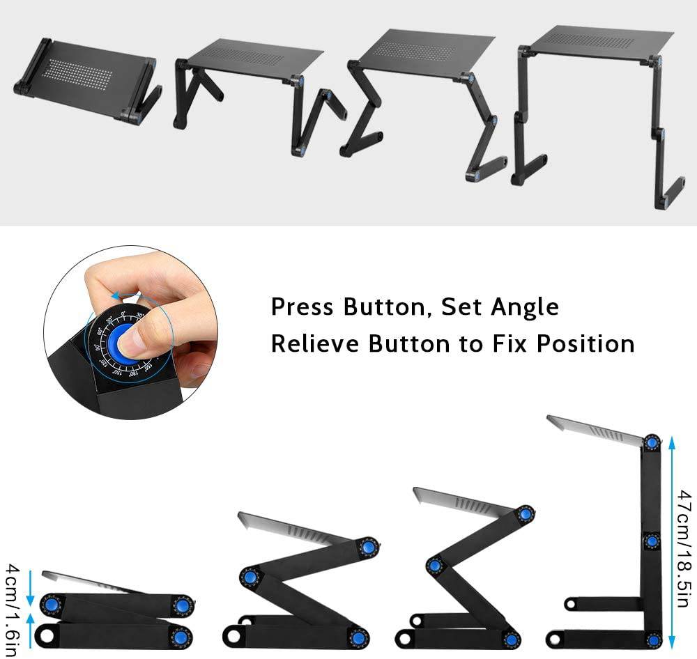 Ouabhas™ - Support Pliable Polyvalent pour Ordinateur Portable