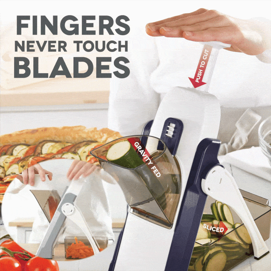 Slicer Pro 360° – La Mandoline Réglable Qui Révolutionne Votre Cuisine ! 🥒🔪