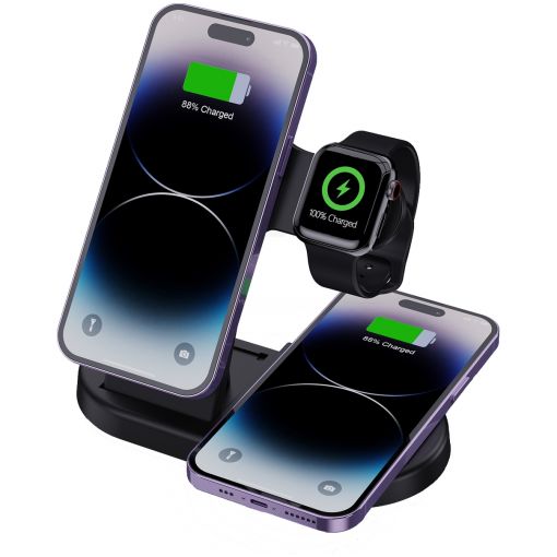 ouabahas™ - ChargeEase 4 en 1 : La station de charge sans fil qui simplifie votre quotidien