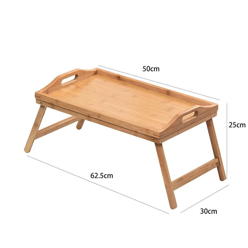 Ouabahas™ - BambooEase : Le Plateau Multifonction pour Votre Confort au Quotidien