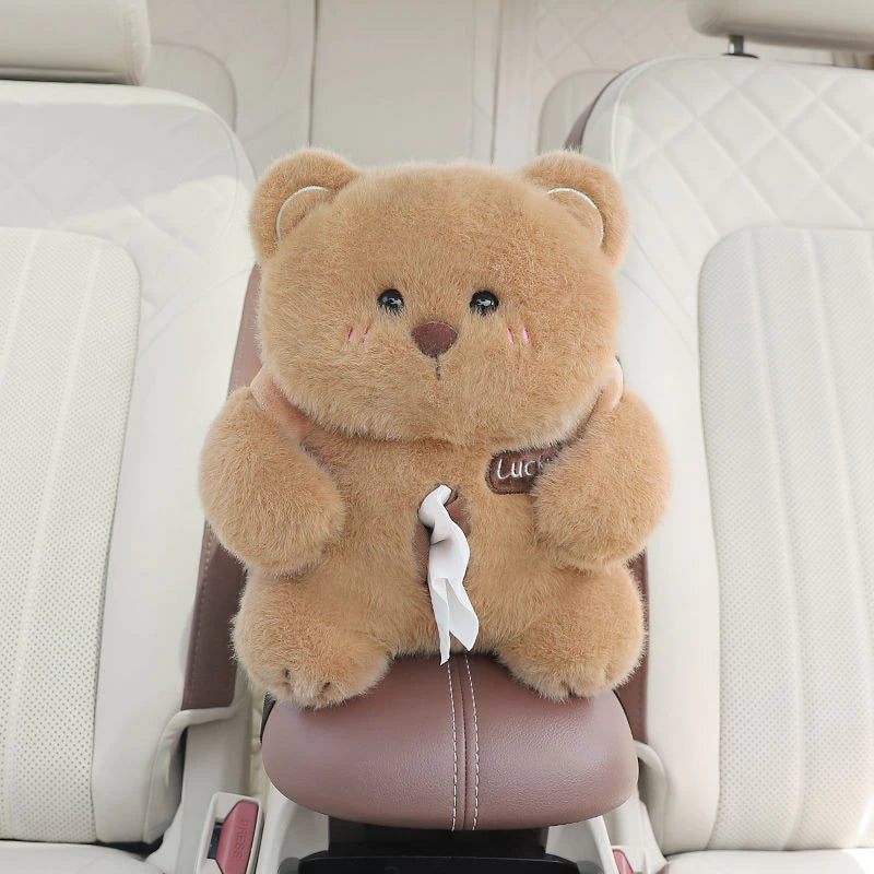 ouabahas™ - 🧸 SweetTissu – Le Distributeur de Mouchoirs Tout Doux & Pratique ! 🚗✨