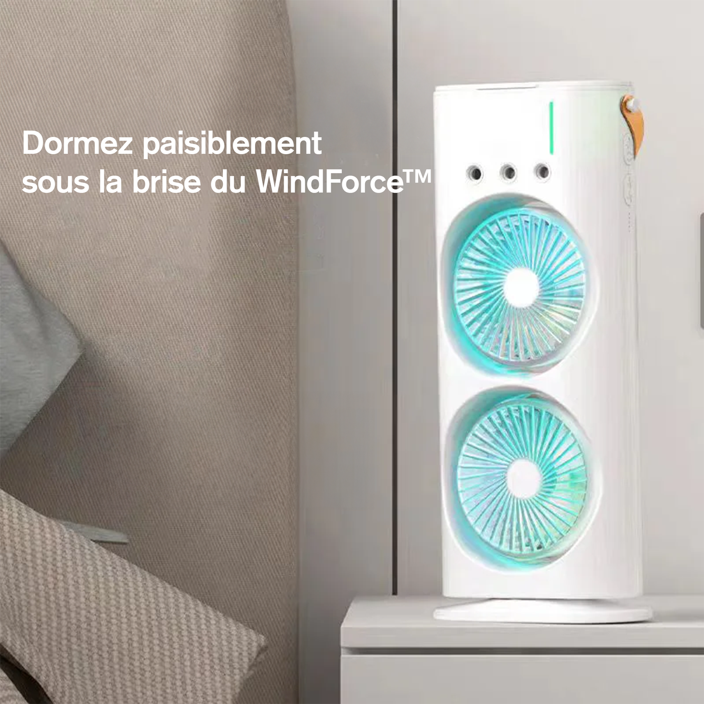 Ouabahas™ -CoolBreeze : La Solution Écologique et Économique pour un Refroidissement Optimal