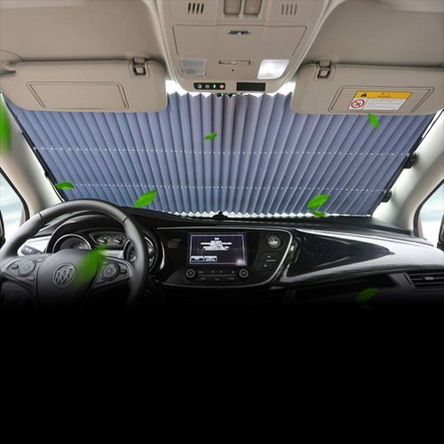 OUABAHAS™ - SolarGuard : Rideau Pare-Soleil Intelligent pour Pare-Brise