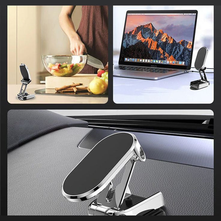 Ouabahas™ - MagniFlex 360 : la solution ultime pour garder votre téléphone accessible et sécurisé en voiture !
