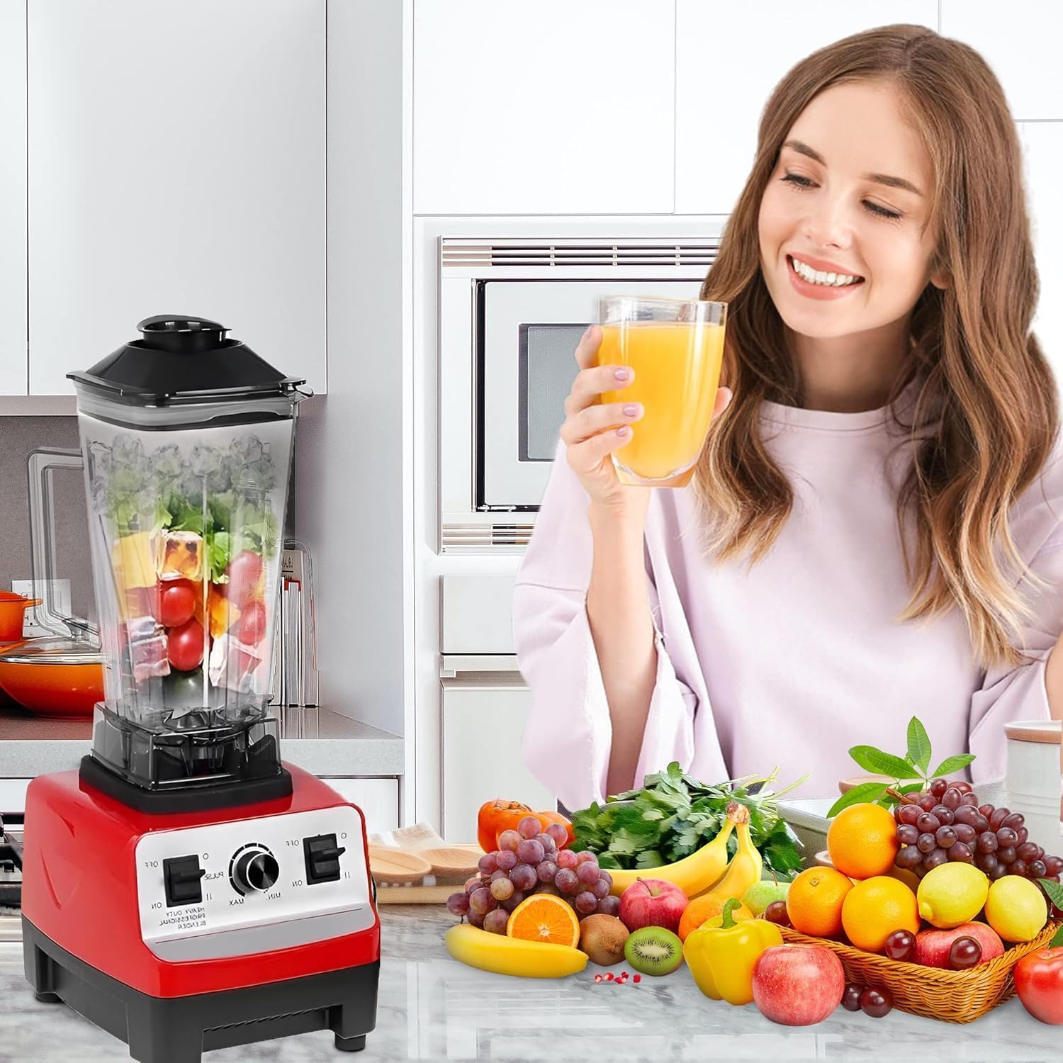🍹 Blender UltraMix Pro – L'Indispensable de Votre Cuisine ! ⚡