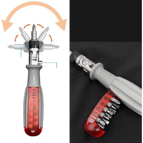 Ouabahas™ - Cliquet MultiFix 10-en-1 :  L’Outil Compact Qui Révolutionne Vos Réparations