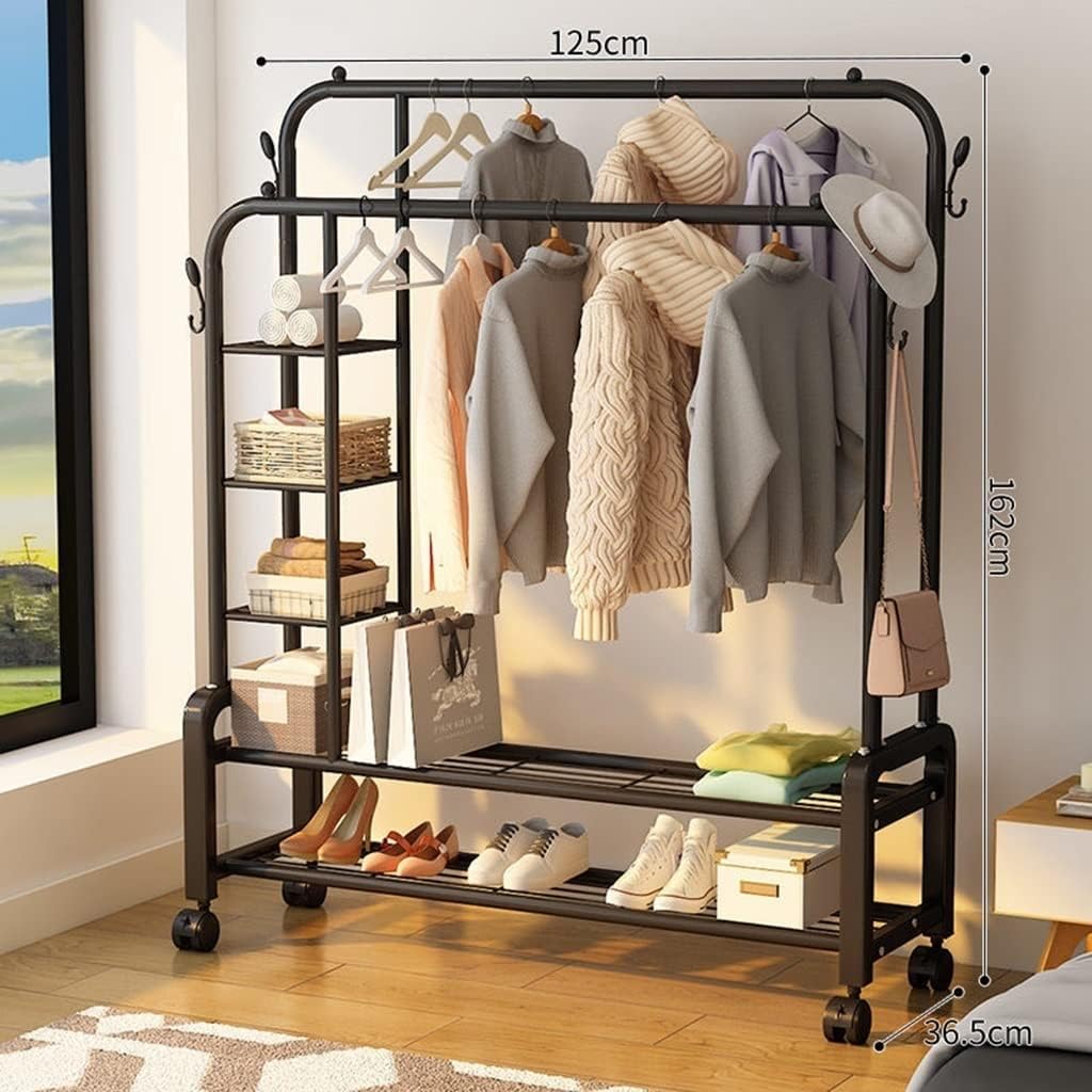 OUABAHAS™ - Élégancia Rack : Le Porte-Style Multifonction pour un Dressing Chic et Organisé