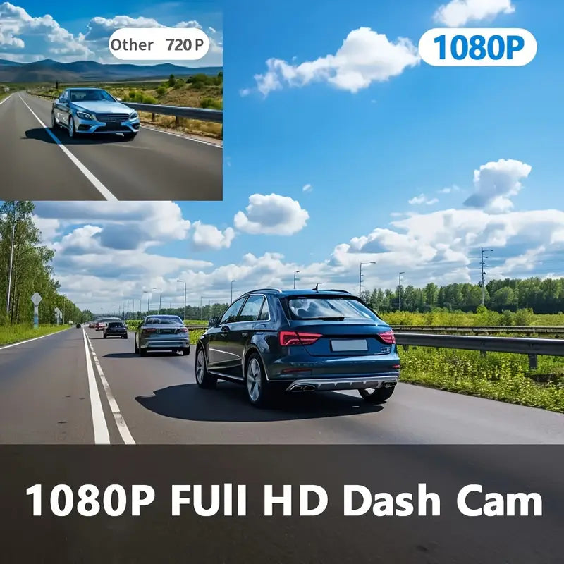 Ouabahas™ - DriveVision 360 Pro : Capturez chaque instant de la route avec clarté, sécurité et style !