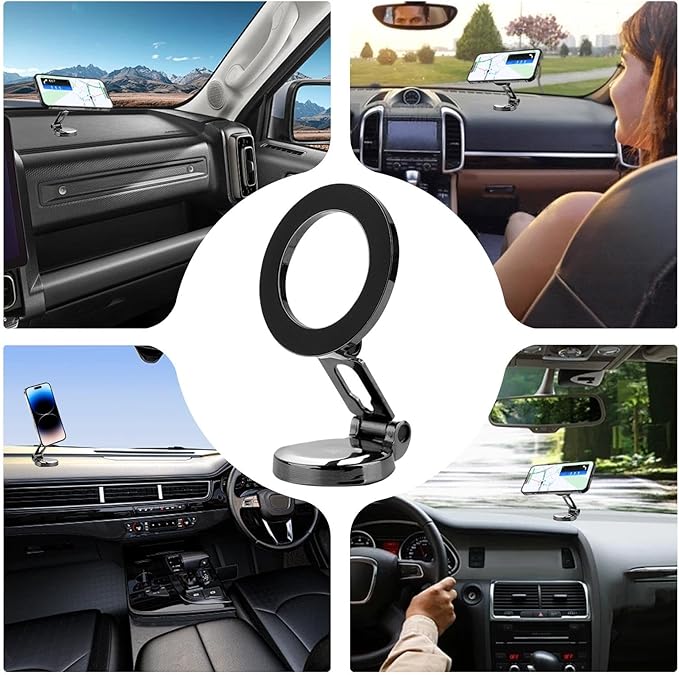 OUABAHAS™ - MagniDrive 360° : Le support qui tient la route... et votre téléphone !