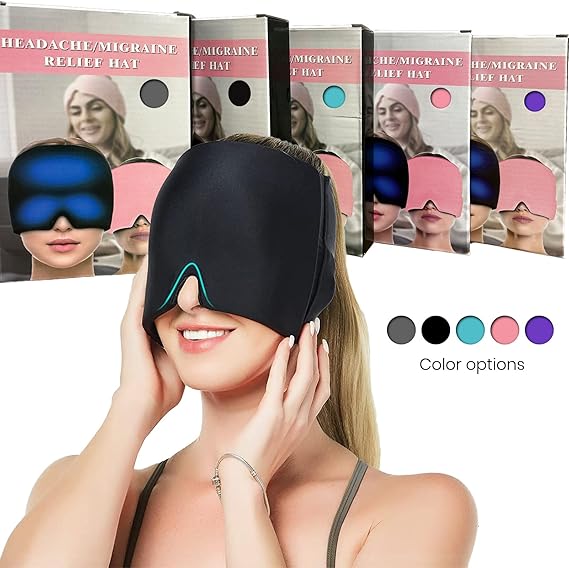 OUABAHAS™ - ZenCool™ - Bonnet Thérapeutique Anti-Migraine