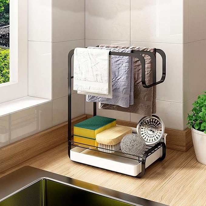 🌟 AquaNest™ – L’organisateur d’évier qui allie style et praticité !