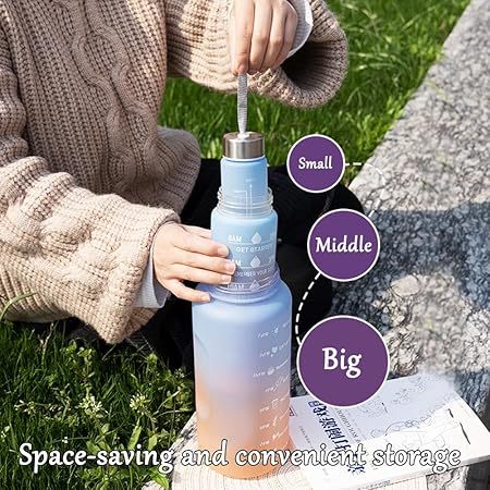 Ouabahas™ - Trio Boost Hydratation : Boostez Votre Hydratation avec Élégance et Motivation