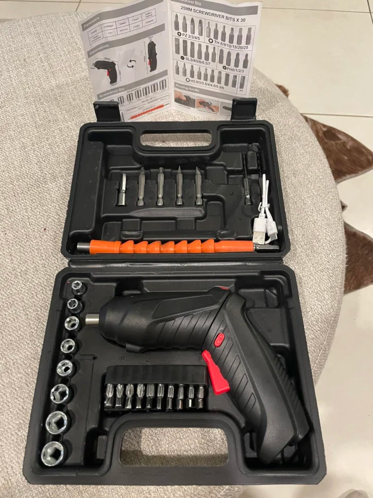 OUABAHAS™ - PowerFix 360 : La Perceuse-Viseuse Sans Fil Tout-Terrain