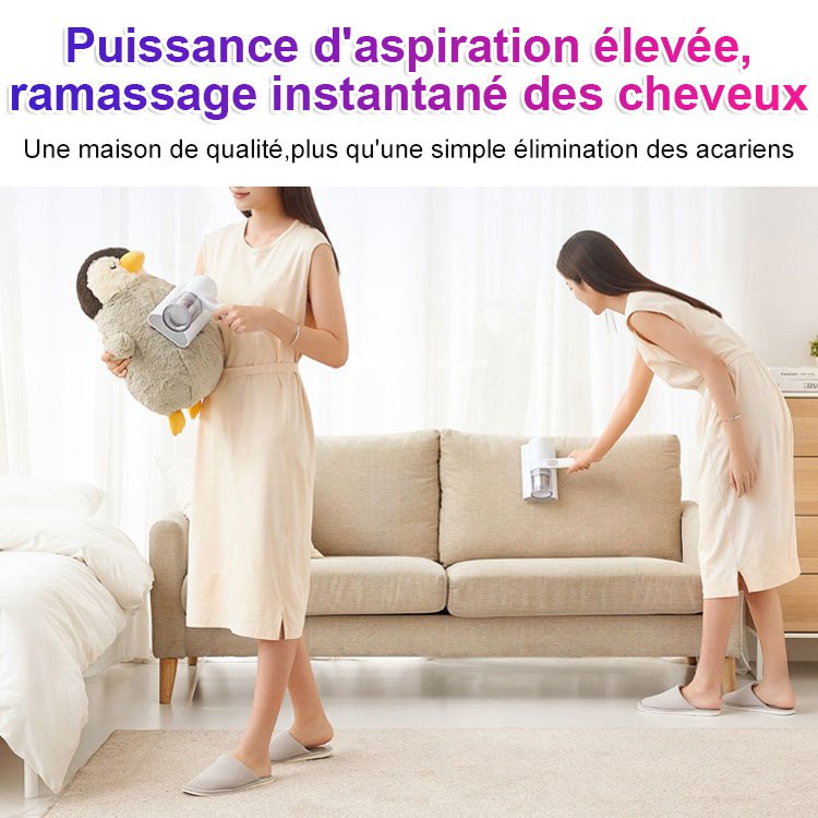 Ouabahas™ - Aspirateur à matelas manuel