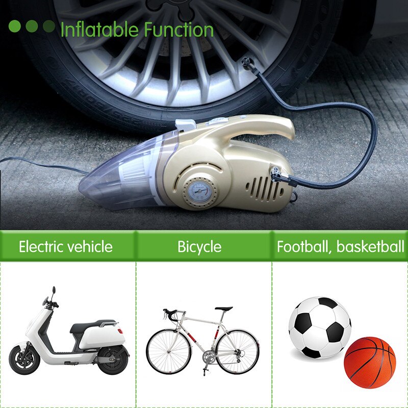 OUABAHAS™ - TurboClean 4en1 : L'aspirateur-gonfleur ultime pour votre voiture et vos aventures !