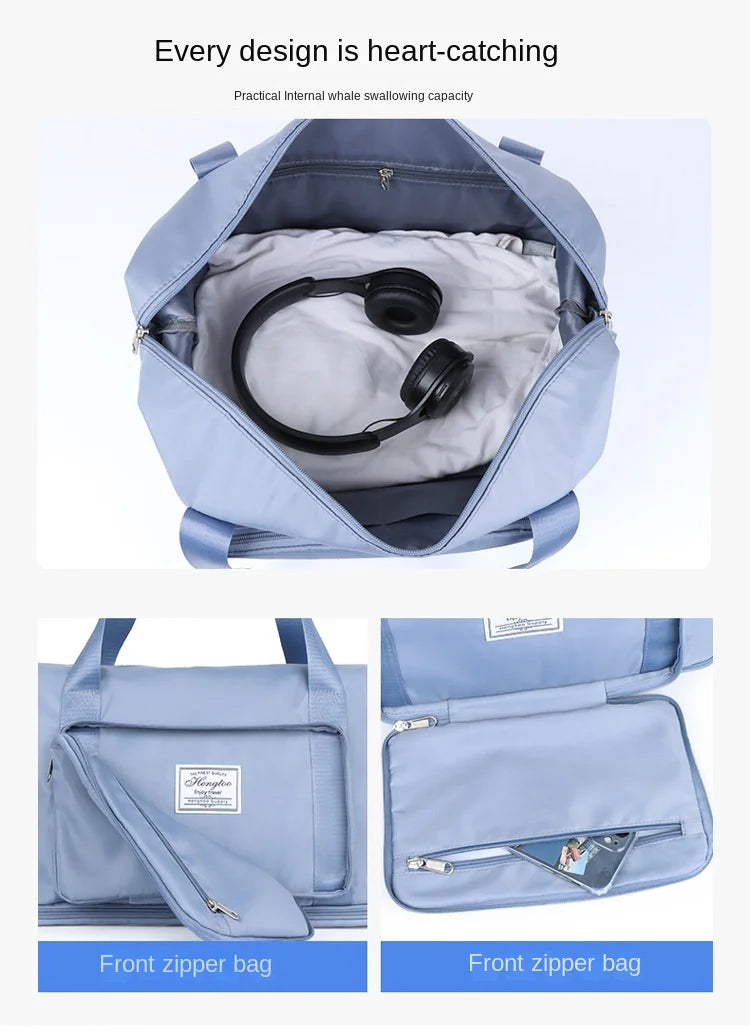 Ouabahas™ - Sac de Voyage Extensible et Pliable de Grande Capacité