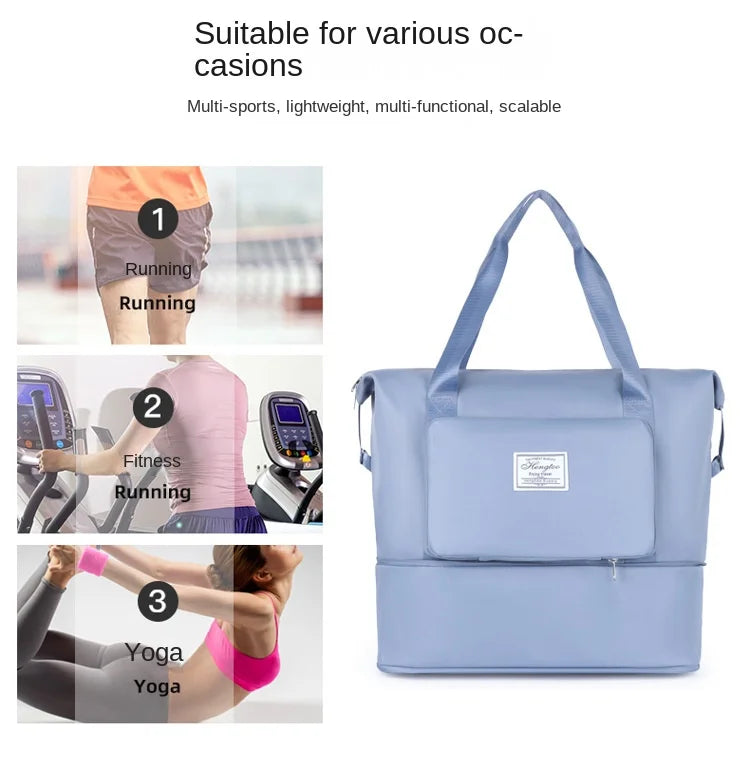 Ouabahas™ - Sac de Voyage Extensible et Pliable de Grande Capacité