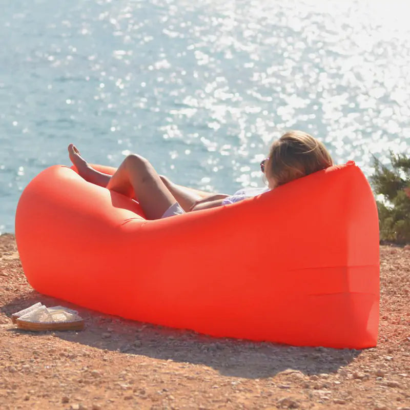 Ouabahas™ - Canapé de Plage AirRelax - Votre Oasis de Confort Portable pour Toutes Vos Aventures en Plein Air