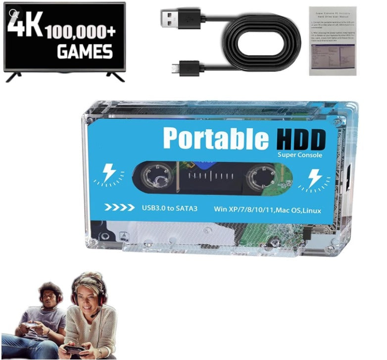 🎮 Super Console Pocket™ – 60 000 Jeux Légendaires, Une Seule Console !