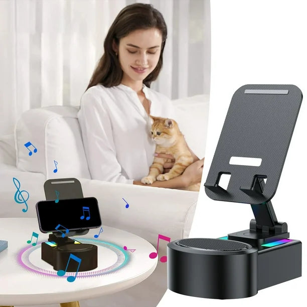 Ouabahas™ - SmartSound Charger 360 : Son, Charge et Style à 360°